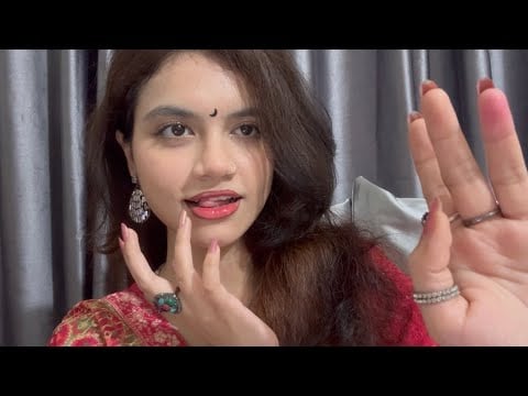 বাংলা ASMR - Bengali Girl Does Your Spit Painting 💦