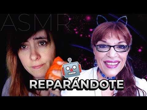 ASMR REPARANDO UN ROBOT/ROLEPLAY PARA TU RELAJACION🤖COLABORACION CON EIKO ASMR🤖