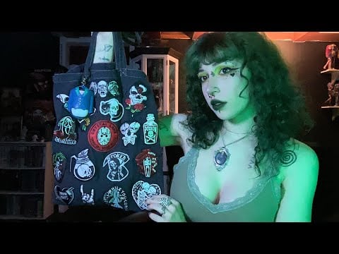 What’s In My Bag ASMR | Tapping, Scratching, Rambling, Whispering 