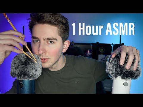 ASMR 1 Hour of Instant Tingles and Deep Sleep (ear-to-ear whispering)