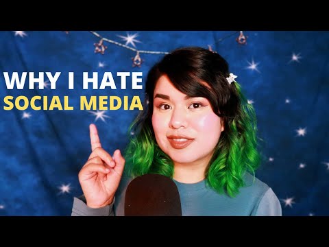 ASMR Whisper Ramble | My Complicated Relationship with Social Media