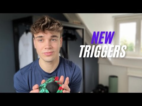 ASMR Fast And Aggressive Triggers (male asmr)