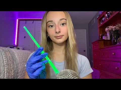 ASMR | Cranial Nerve Exam (repetitive instructions) 🥼🔁