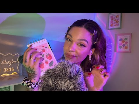 ASMR Tapping with Mouth Sounds