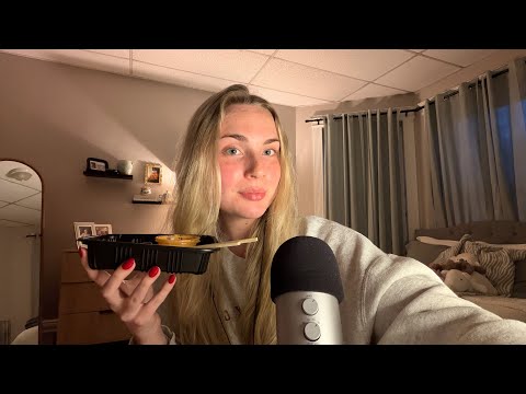 ASMR life update and sushi mukbang 