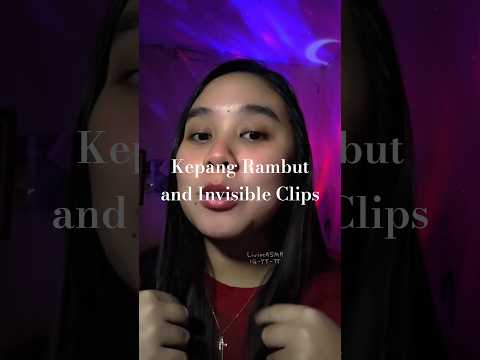 ASMR Bangunin kamu untuk Sahur dan Kepangin Rambut kamu dengan Invisible Clips✨ #asmr #sahur