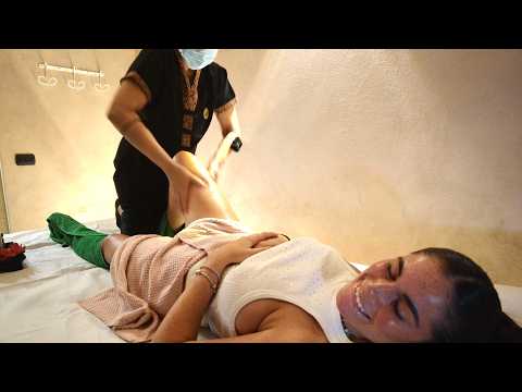 ASMR: Thai Foot Massage 🇮🇹 Relaxation in Italy (Milan Brera)