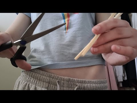 lofi asmr plucking and snipping your negative thoughts ! (personal attention, tweezers, chopsticks)