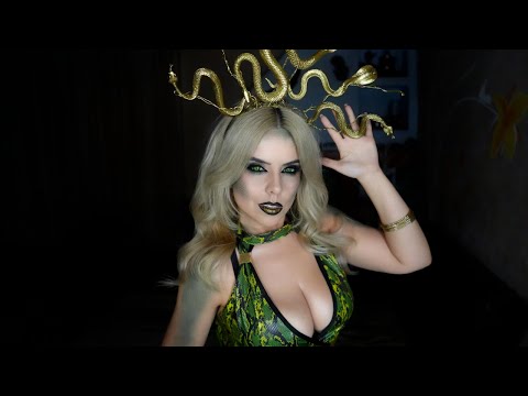 ASMR Medusa Hypnosis🐍 Follow My Instructions for Sleep! Personal Attention (Halloween) | 4k