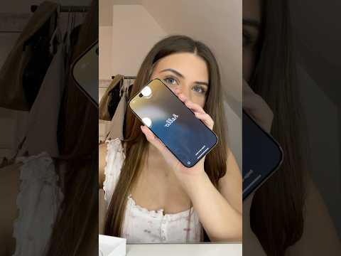 back when I first unboxed my iPhone #asmr #asmrsounds #iphone16pro #shorts #unboxing #unboxingasmr