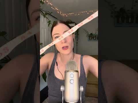 ASMR face measuring & soft whispers