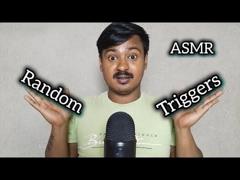 ASMR Random Triggers For Tingly Immunity Person Sleep 😴...