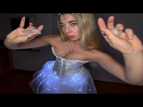 ASMR The Snow Queen Awakens You with Frost Massage ❄️ | Ice Massage & Soft Spoken (Part 1)