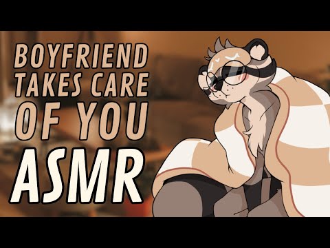 [Furry ASMR] Boyfriend Takes Care of You While Sick in Bed 🤒 | Personal Attention, Cuddles...