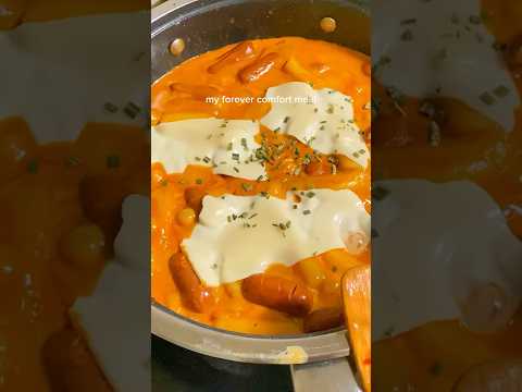 rosé tteokbokki #cooking