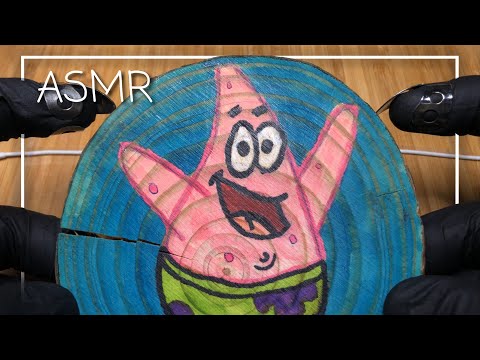 ASMR 1 Hour Patrick Tapping, Scratching & Tracing! ⭐️🩷 (No Talking)