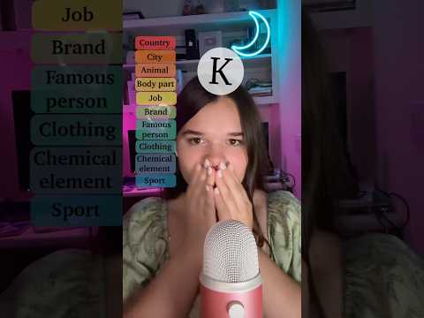 ASMR Category Game FAIL #asmrgame #asmrtriggers #asmrwhispering