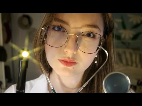 ASMR Doctor Check-Up Exam (Personal Attention, Visuals, & Writing)