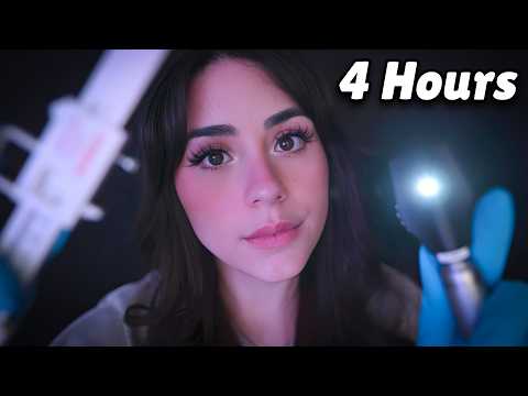 4 Hours of ASMR Medical Exams 🩺✨  [No Mid Roll Ads]