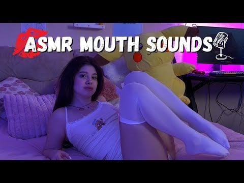 asmr mouth sounds & tapping  satisfying triggers for sleep 💋