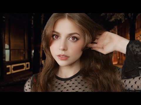 ASMR Vampire Is Obsessed w/ You Fantasy Roleplay (Personal Attention, ASMR For Sleep, Face Touching)