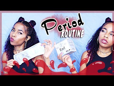 MY PERIOD ROUTINE ⎜FEMININE HYGIENE⎜GIRL TALK ♥