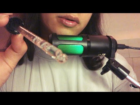 ASMR Examining your eyes (Whispered/mouth souns)