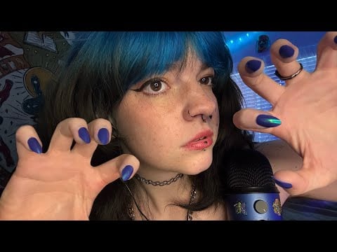 ASMR ★ Fast & Slow Hand Movements + Mouth Sounds ★