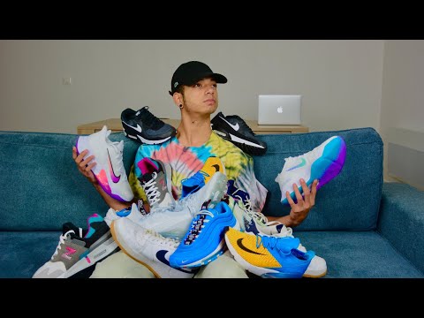 asmr all my sneakers