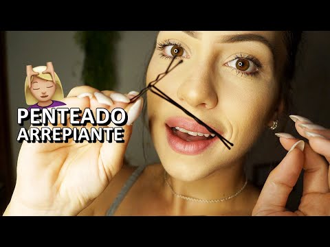 ASMR: FAZENDO SEU PENTEADO RELAXANTE PARA ENTRAR EM SONO PROFUNDO.