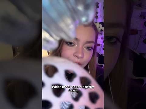 ASMR honey spoon #asmr #shorts #asmrshorts