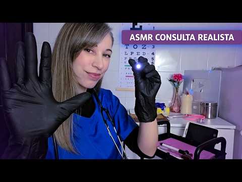 ASMR Chequeo Médico Mensual | Consulta Realista | Examen Completo