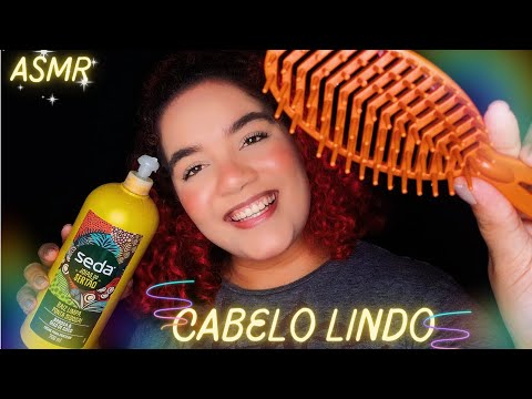 ASMR: FINALIZANDO SEU CABELO 💖💖 Sons de creme, sussurros, toque na tela, Roleplay 💖 #Especial1KBblis