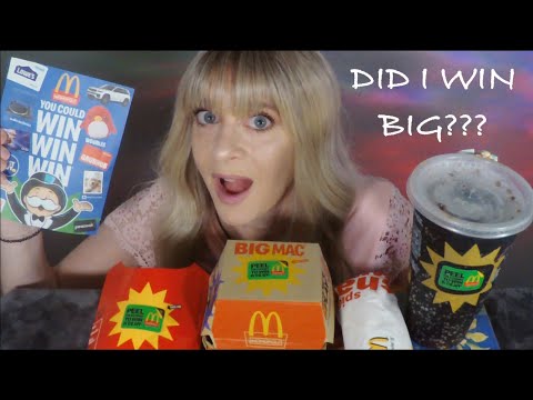 ASMR McDonald's Monopoly Mukbang | True Crime Monopoly McScam | Game Rigged For Over A Decade
