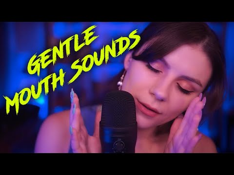 ASMR Gentle Mouth Sounds 💎 Kur Kur, Tongue Clicking, Tk Tk, Hand Movements, Ear Blowing