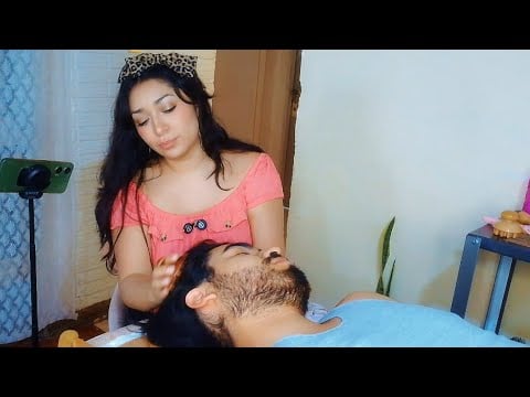 ASMR Masaje Capilar Relajante 💆‍♀️✨ Te Dormirás en Minutos (Soft Spoken)
