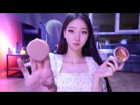ASMR Kpop Makeup Roleplay (No Talking)