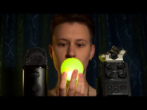 ASMR Zoom H6 vs Blue Yeti X Comparison [slow trigger assortment]