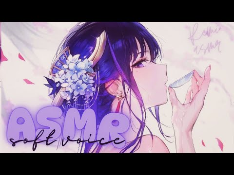 АСМР 🍇тихий голос вместе с шепотом в ушки🍇 asmr russian soft voice and whisper