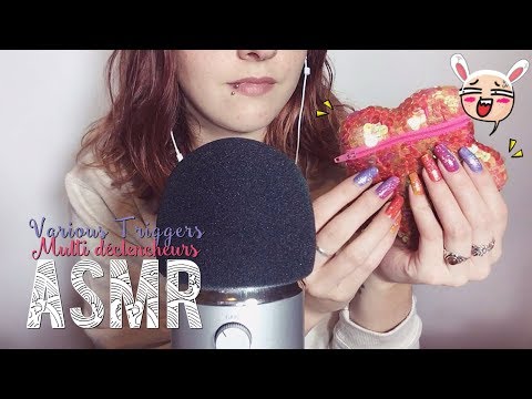 ASMR Français ~ Multi déclencheurs / Various sounds