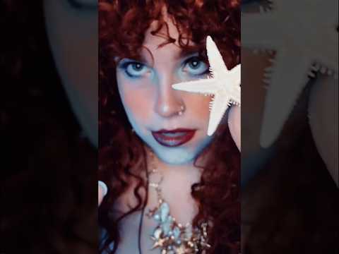Ooops… Ariel takes out the starfish in your hair🌟🐚 #asmr #triggersforsleep #tinglyasmr #hairplay