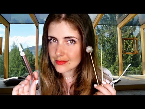 ASMR deutsch Ohrreinigung & Massage👩‍⚕️Ear cleaning Ohren-Arzt-Roleplay | flüstern DOCTOR RP german