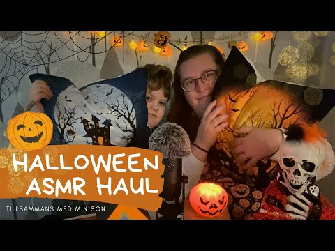 ASMR på svenska: Halloween haul 🎃