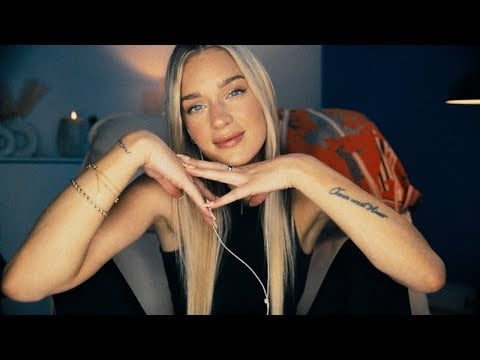 Pure Tingles 🇩🇪 ASMR Self-Care & Tattoo Tracing 💆‍♀️💫
