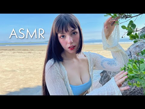 ASMR NA PRAIA 🌊