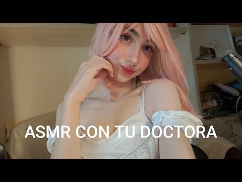 ASMR Tienes una CITA CON TU DOCTORA  ✨AMABLE TE CUIDA  (ATENCIÓN PERSONAL) RP