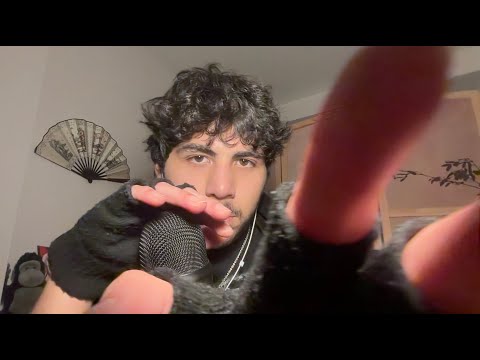 ASMR Warming You with my Warm Fabric Gloves because it's Cold Outside (Fabric Sounds)