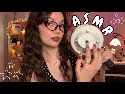 ASMR | Fast Ear to Ear Mouth Sounds and Inner Ear Scratching On The 3DIO (With Whisper Rambles)