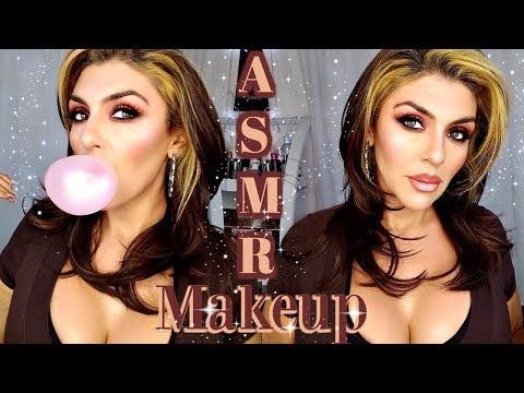 ASMR (Doing My Makeup) Chewing Gum No Talking