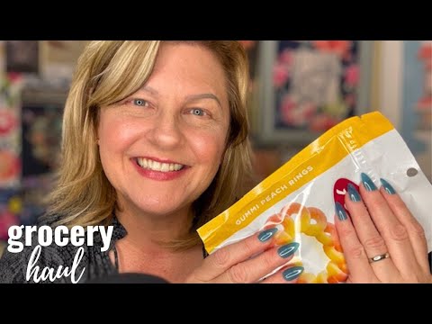 ASMR | Grocery Haul featuring Tapping, Crinkling, Shaking, & Scratching Products 😍💕💖